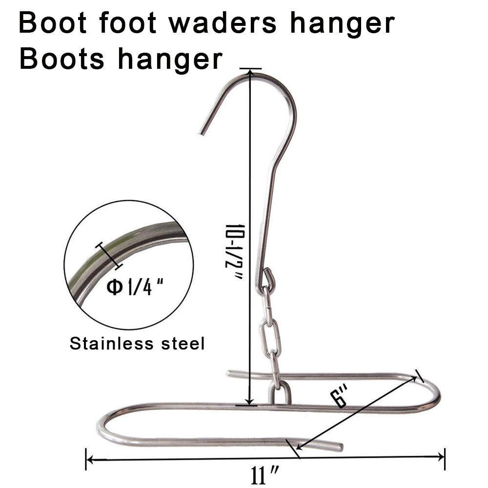 Boots Foot Waders Hanger Fit for Simms Orvis Hodgman Redington Frogg Toggs and Kylebooker Waders