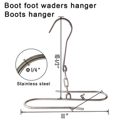 Stiefel-Fuß-Wathosen-Aufhänger, passend für Simms Orvis Hodgman Redington Frogg Toggs und Kylebooker Wathosen