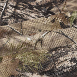 Filet de chasse de camouflage en toile de jute robuste, matériau aveugle en toile de jute, couverture de filet de camouflage