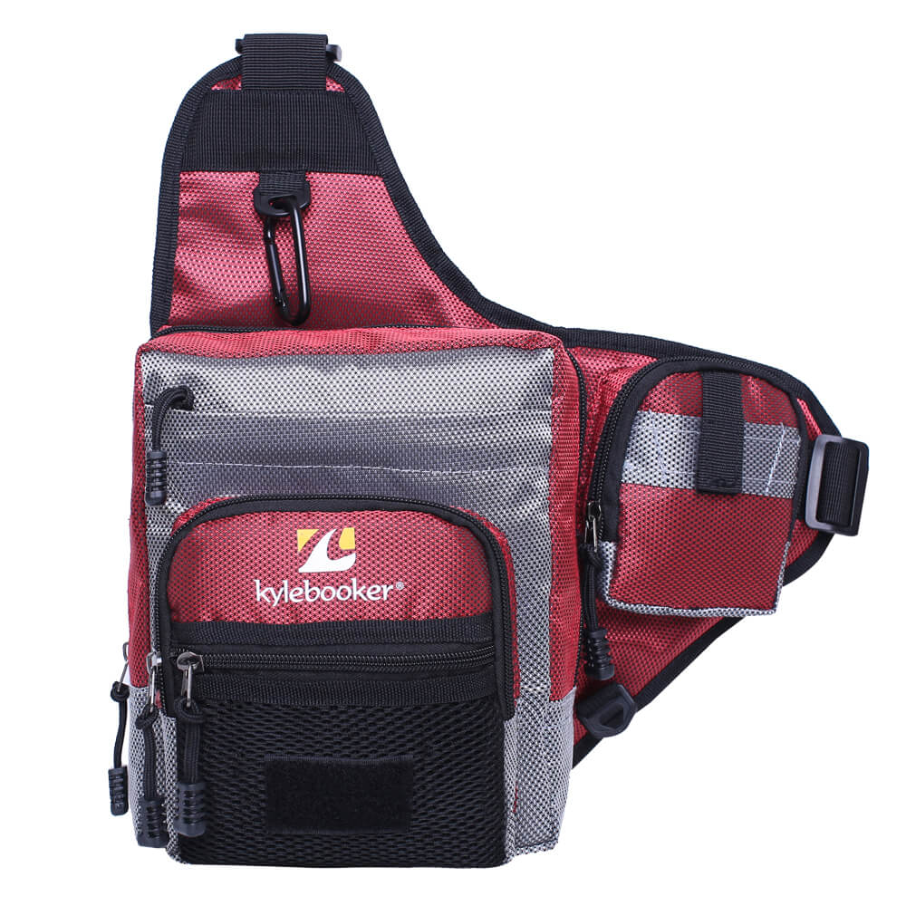 Kylebooker Fishing Reel Gear Bag Portable Fishing Tackle Organizer