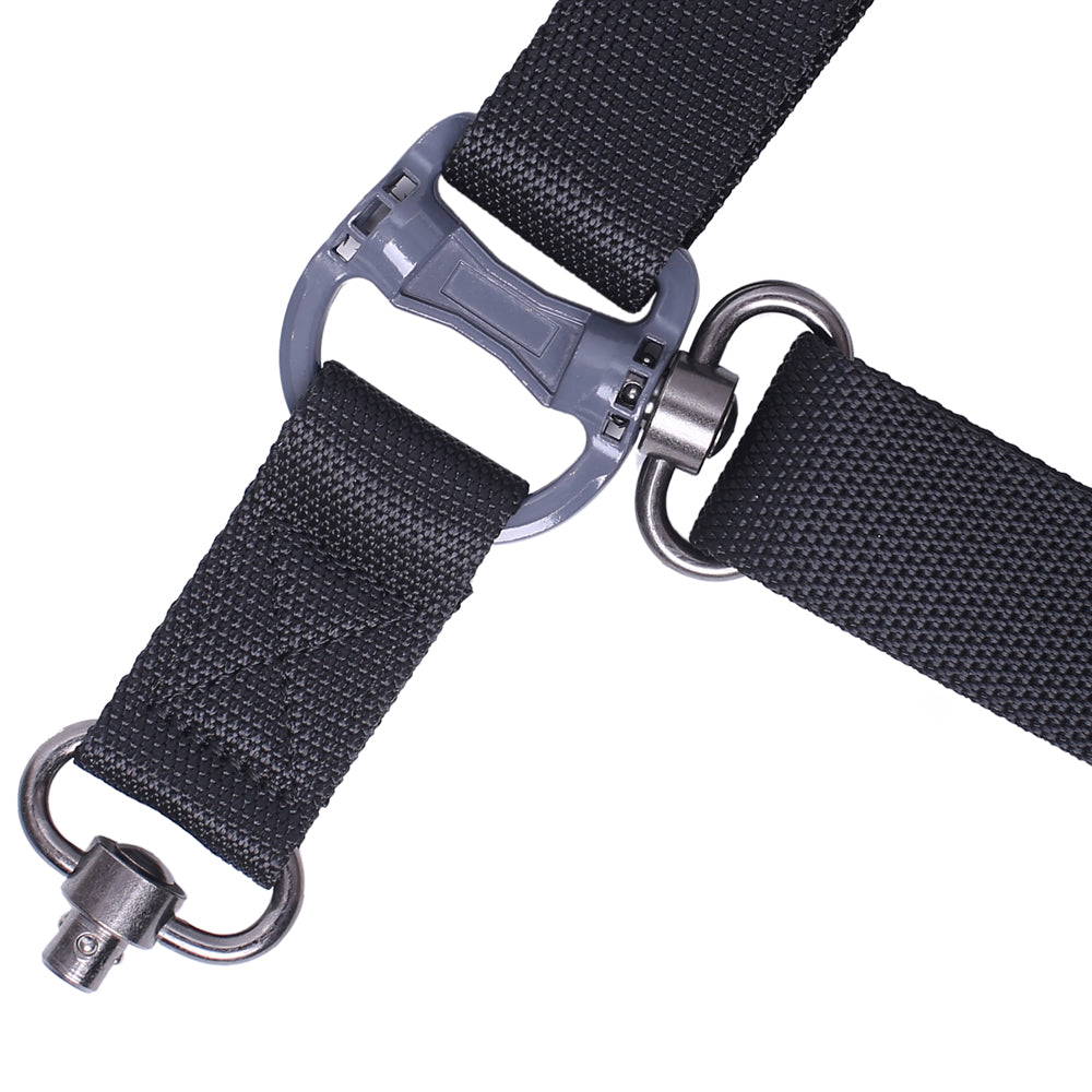 Single Point Rifle Sling with QD Sling Swivel & M-Rail Sling Mount Adjustable Length Rifle Sling Strap 1.25” Wide