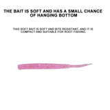 20PCS/Lot Soft Worm Lure Root Fishing Baits Long Pintail Baits Silicone Wobblers Fishing Baits Bionic Baits Sea Fishing Tools