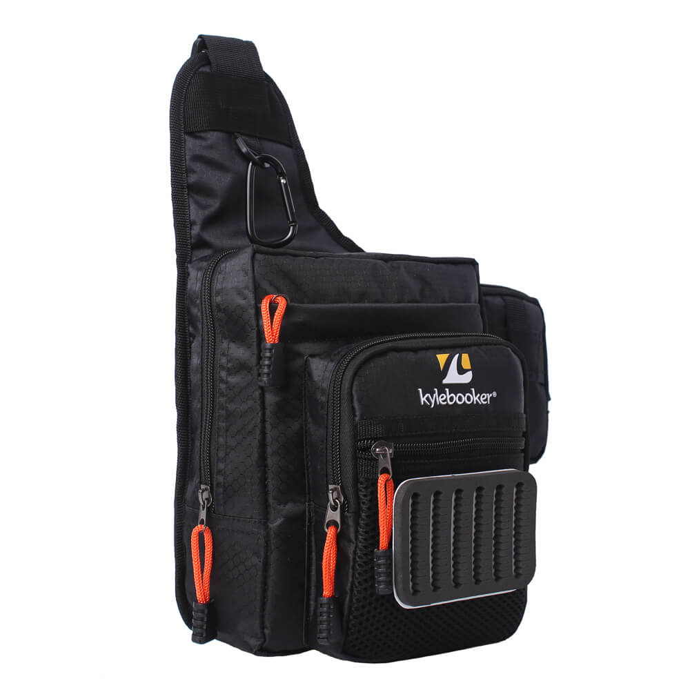 Kylebooker Fishing Tackle Storage Bags Shoulder Pack Sl02, Size: 7.8, Black