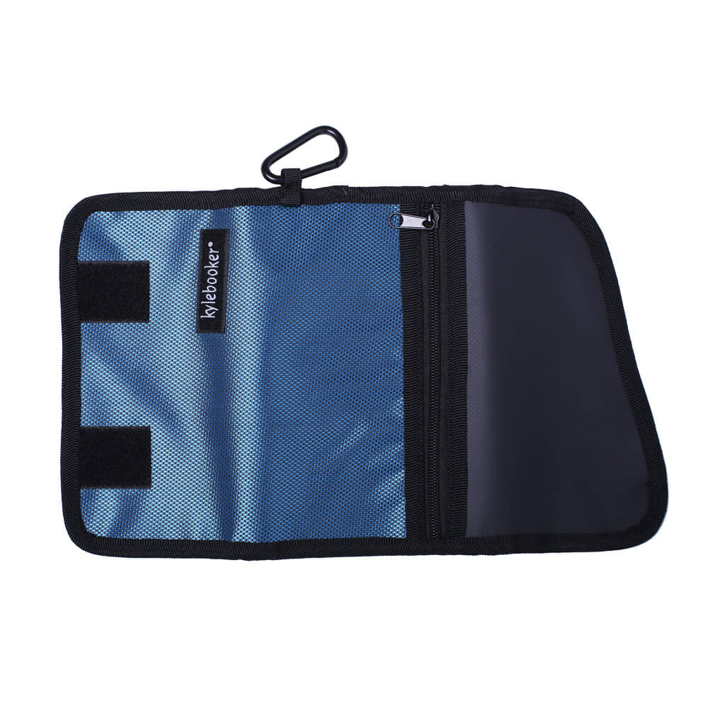 Soft Plastic Lures Binder Tackle Bag Wallet Worm Storage Portable  Waterproof 