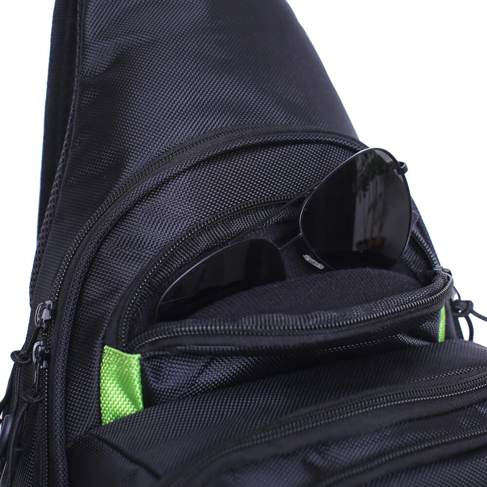 Kylebooker Fishing Sling Pack Fishing Crossbody Gear Pack Shoulder Storage Bag SL04