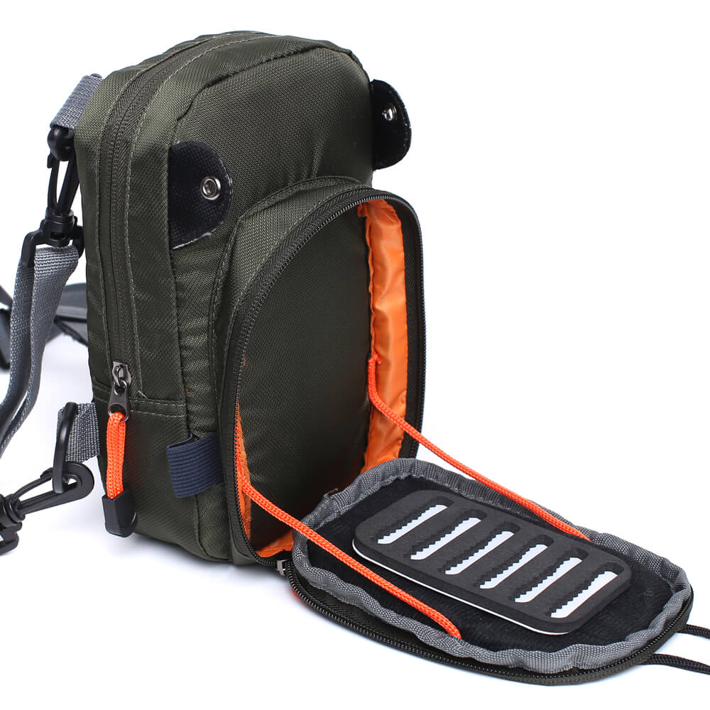 Kylebooker Fly Fishing Vest Backpack Chest Mesh Bag Adjustable Multi-pocket  - //WE ARE RACESPOT