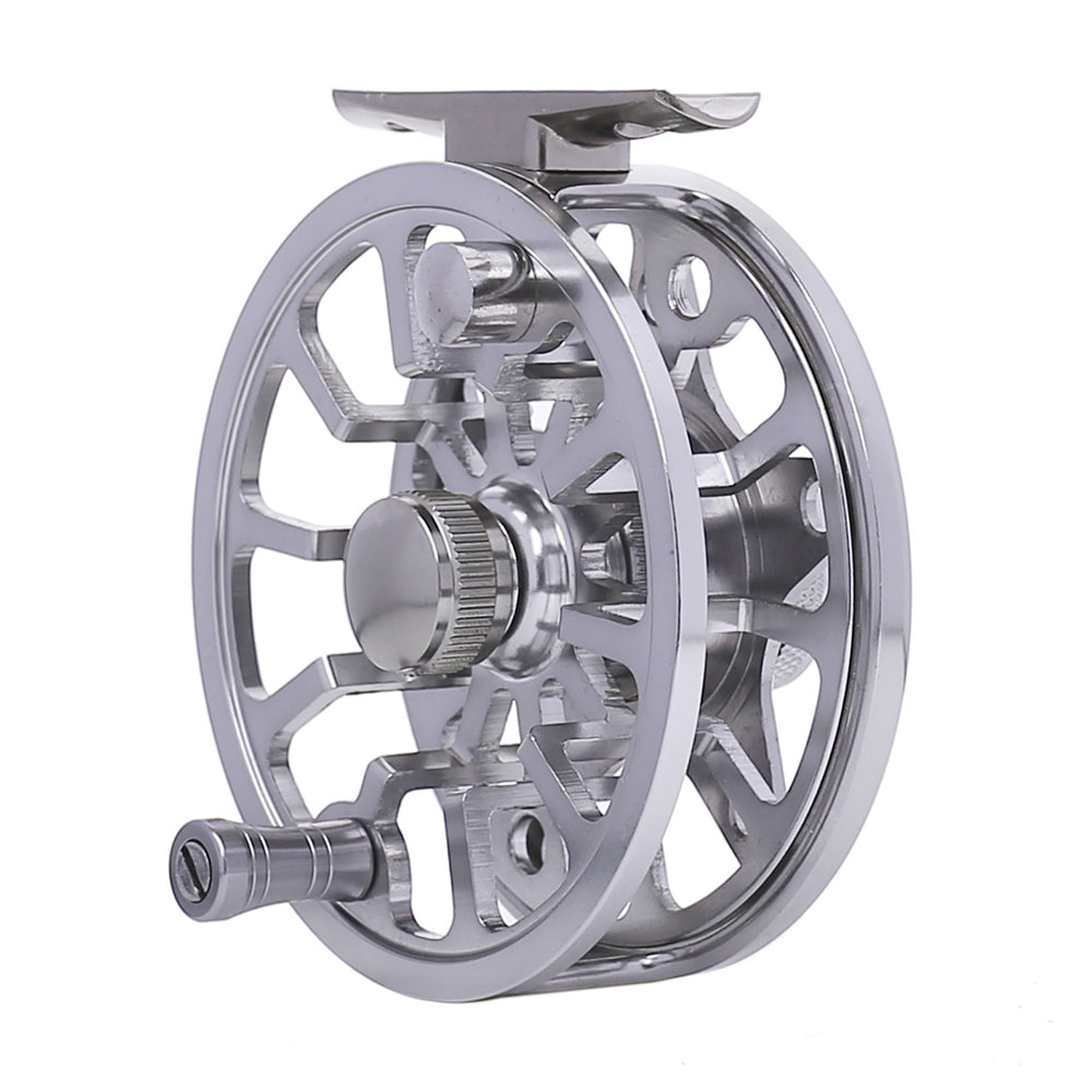Kylebooker FR02 fly Fishing Reel 2 + 1 Ball Bearing 1:1 Left Right Hand Conversion Fishing Reel with bag 7/8 weight