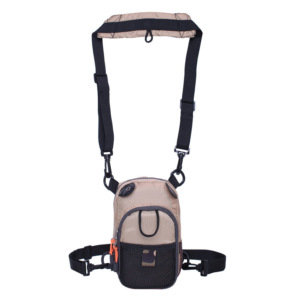 Kylebooker Bolsa de pecho pequeña para pesca con mosca, riñonera ligera SL01