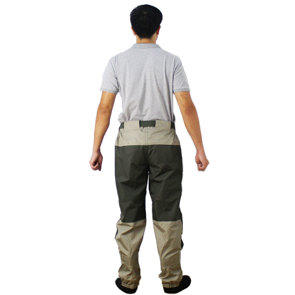 Kylebooker imperméable respirant bas pied Wading pantalon taille pêche chasse cuissardes KB003