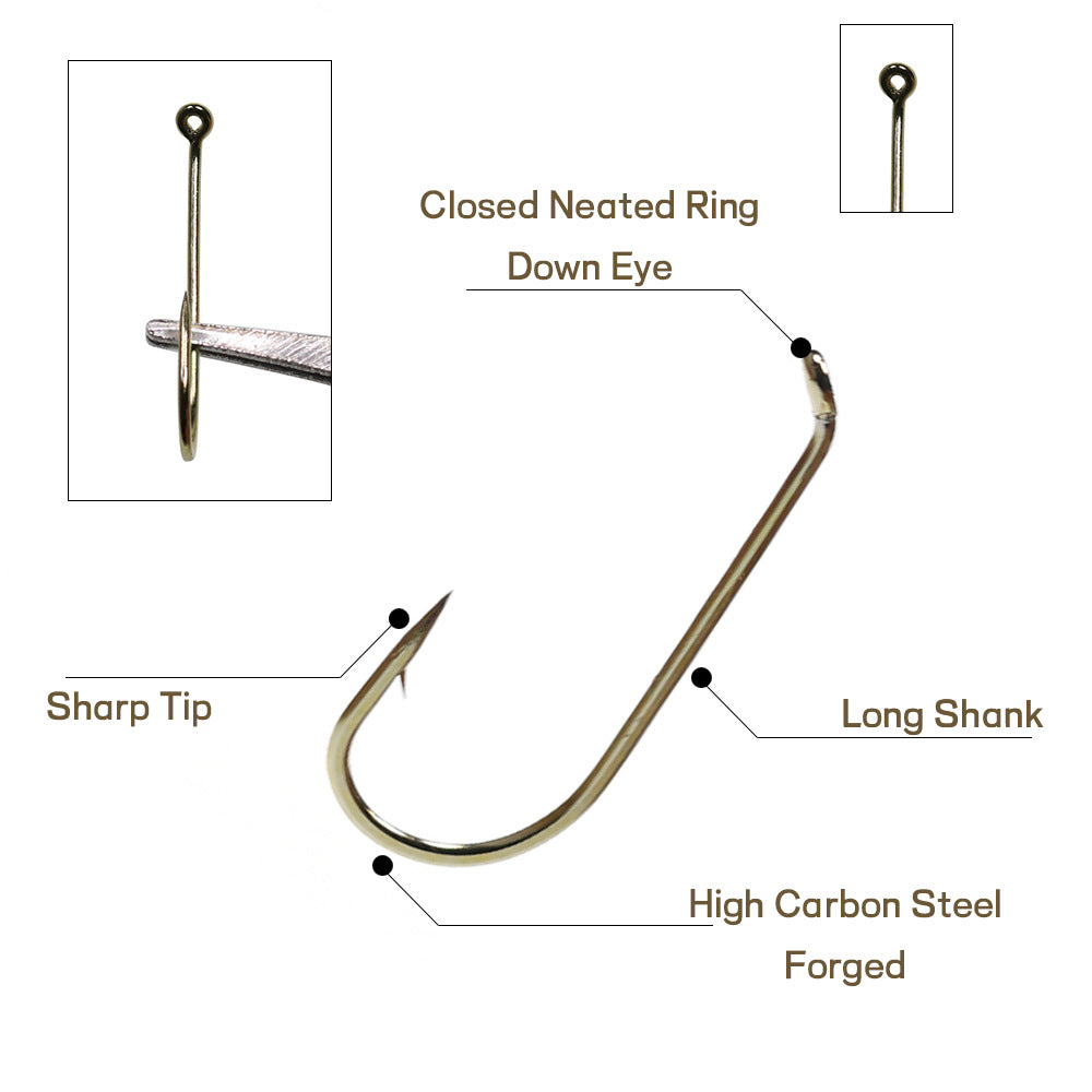 Kylebooker 1000pcs High Carbon Steel Fly Fishing Hooks 8#~22#Dry&Wet&Nymph&Shrimp Caddis Pupa Streamer Fly Tying Hooks Black Nickel / 8# Kylebooker 1000pcs High Carbon Steel Fly Fishing Hooks 8#~22#Dry&Wet&Nymph&Shrimp Caddis Pupa Streamer Fly Tying Hooks Black Nickel / 8#