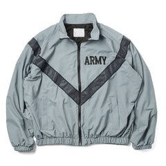 Ny US Army Military Grey Fysisk träning Fitness PT Uniform Top Sweat Jacket DSCP USGI