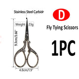 Kylebooker Fly Tying Whip Finisher Fly Tying Bobbin Holder Fishing Fly Hook Jig Lure Tying Thread Holder Knot Making Fly Tying Tool