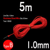 Kylebooker 5 метров 22 #1,2 мм PE плетеная леска супер прочная плетеная леска fr крючок для джиг-крючка соединительная веревка/шнур для подводной охоты и дайвинга