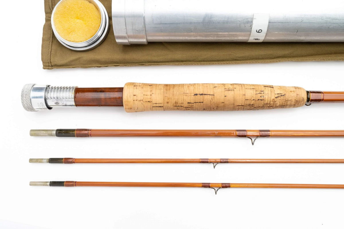 Maßgeschneiderte Fliegenrute aus Bambus