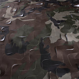 Rede de camuflagem militar, rolo em massa, leve, durável, sem grade para decoração de guarda-sol