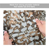 Camouflage Net Super 2.0 Camo Netting, Camouflage Net Blinds Great for Sunshade Camping Shooting Hunting etc.