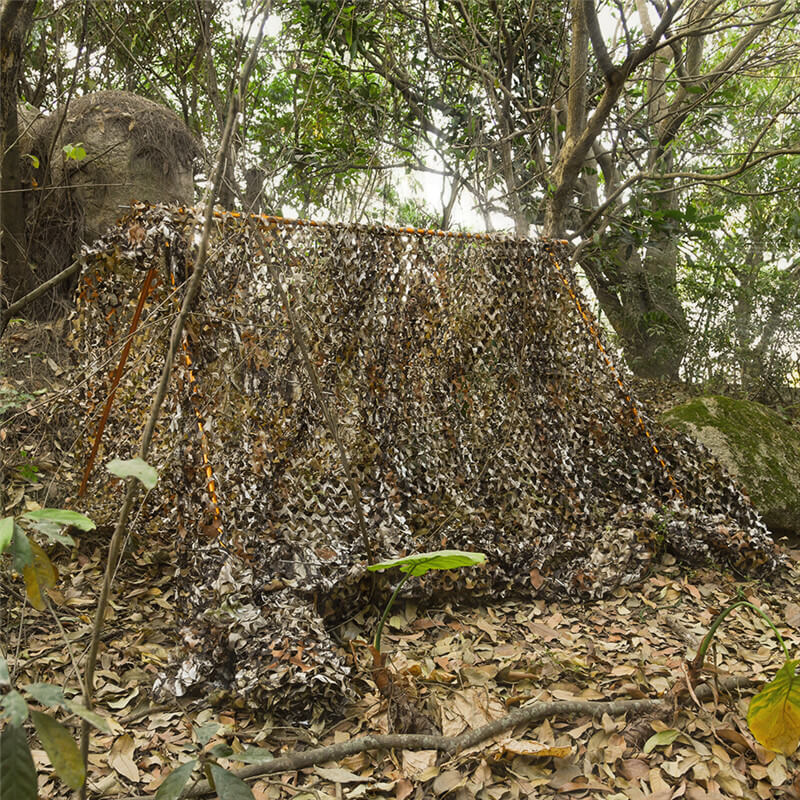 Naamiointiverkko armeijan verkot Bulkkirulla, kestävä ilman ristikkoa aurinkovarjokoristeille metsästysverkoille
