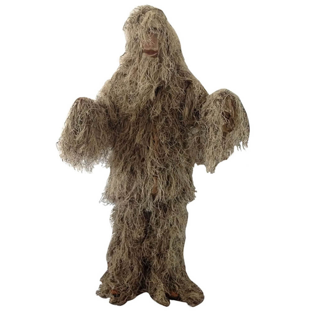 Ghost Ghillie -puku miehille | Tiheä, kaksoisommeltu muotoilu | Huippuluokan Camo-metsästysvaatteet metsästäjille
