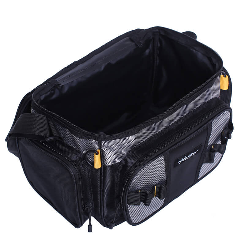Kylebooker Small Fishing Tackle Storage Bag TB01, Size: Medium, Black