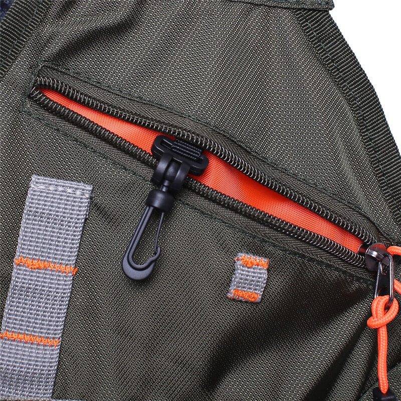 Kylebooker Fly Fishing Vest Pack Adjustable Fishing Backpack, Life