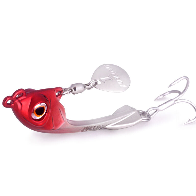 Leurres de pêche Sep Spinner VIB 7500mg 10g 15g appâts métalliques leurre de pêche dur rotation des paillettes