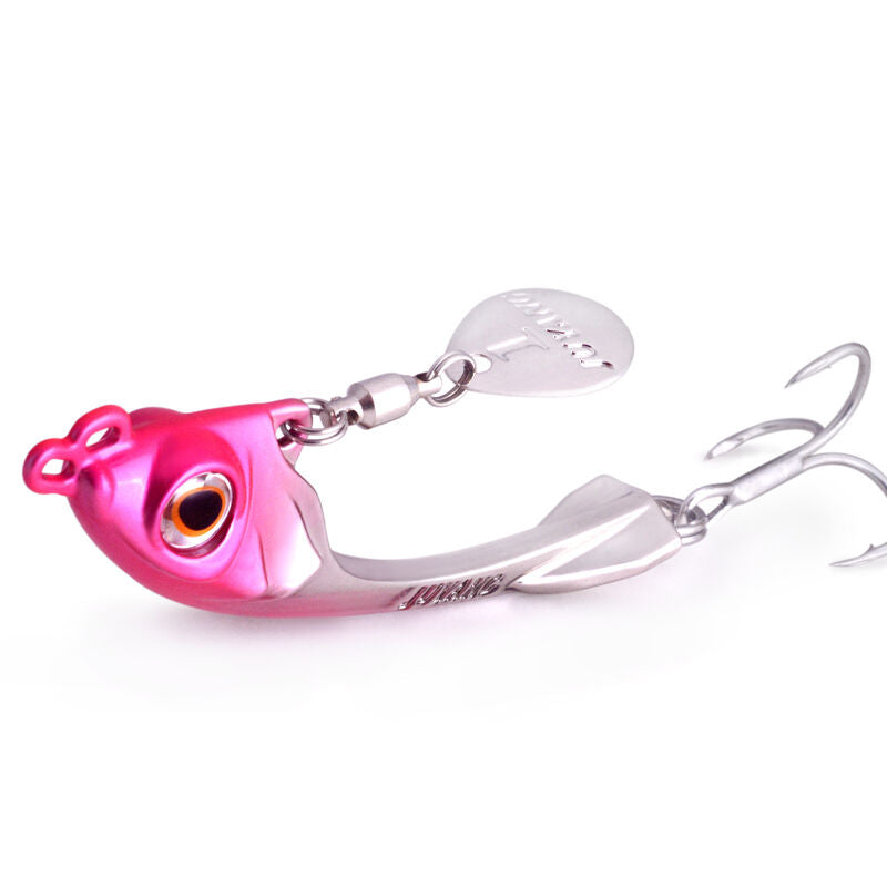 Leurres de pêche Sep Spinner VIB 7500mg 10g 15g appâts métalliques leurre de pêche dur rotation des paillettes