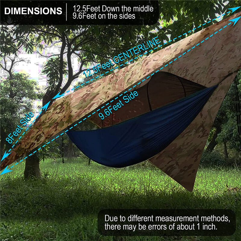 Bâche de camping imperméable pour hamac, tente anti Bâche de camping imperméable pour hamac, tente anti