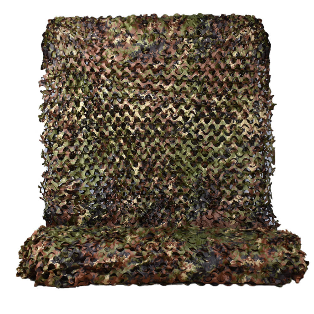 Red de camuflaje Redes militares Rollo a granel Ligero Durable sin rejilla para decoración de sombrilla